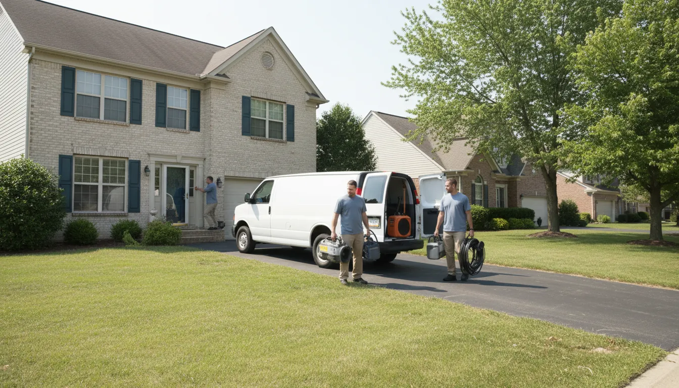 Emergency Water Extraction in Peebles, Ohio